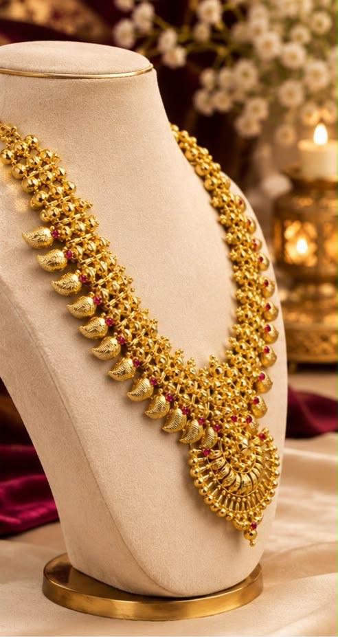 Three Line Short Necklace